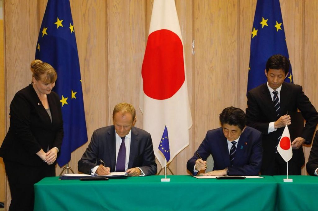 ЕС и Япония запустили самую большую в мире Зону свободной торговли